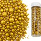Sprinkles Sugar Pearls 120G/ 4.2Oz, Cupcake Cake Topper Mix Sprinkles For Baking Manvscakes Jimmies Cookie Crystal Decorating No