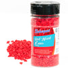 Bakerpan Heart Sprinkles For Baking - Red Heart Sprinkles For Cookies - 4 Ounces Red Heart Sprinkles Edible For Cake Decoration, Valentines Day Sprinkles (Made In Usa)