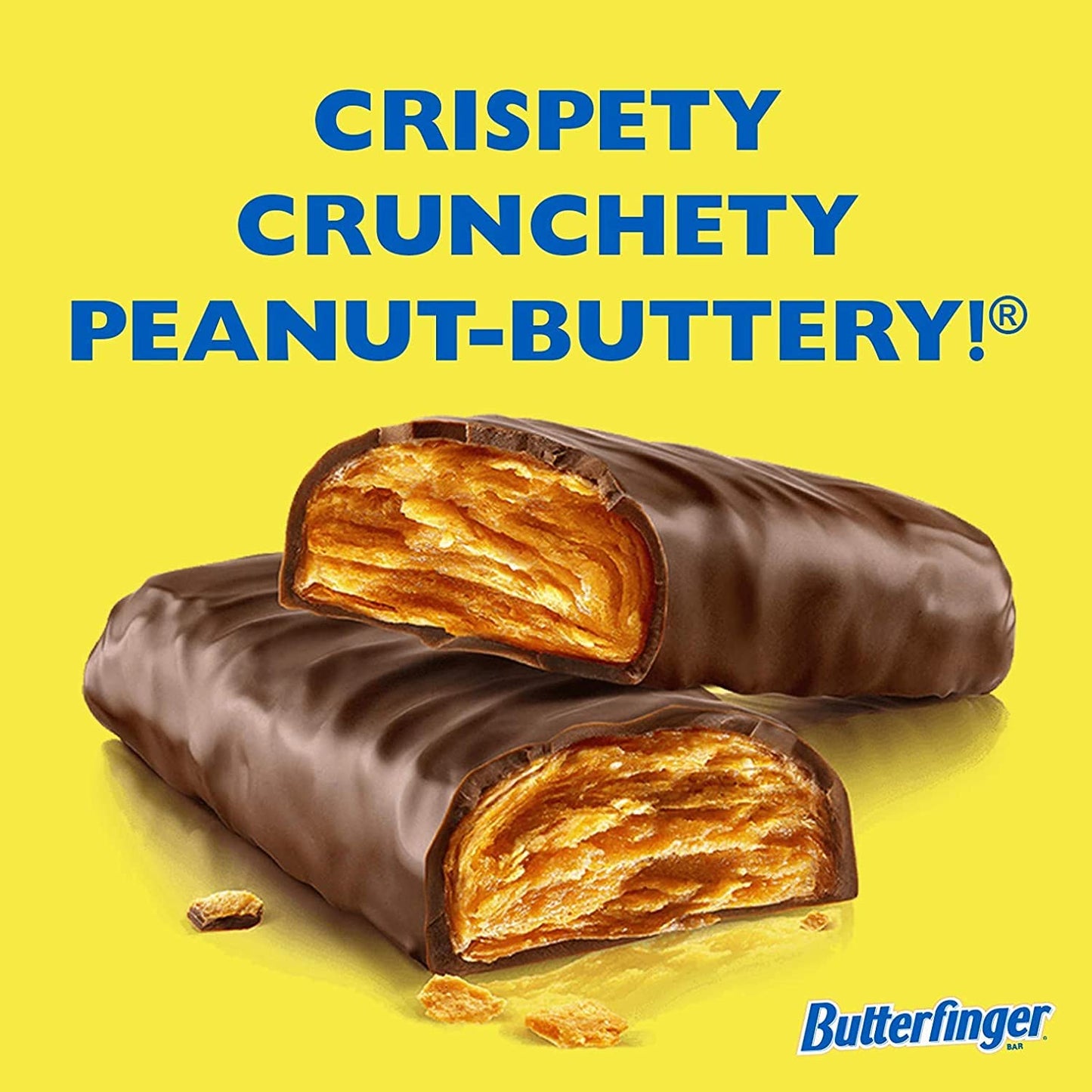 Butterfinger Bite-Sized Candy Bars, Peanut-Buttery, 3.5 oz Movie Theater Box, Pack of 9, Multi Color