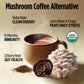 VitaCup Mushroom Coffee Alternative Instant Drink Mix, Lion’s Mane & Chaga, 30 Count