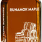Runamok Organic Bourbon Barrel Aged Maple Syrup, Pure Vermont Maple Syrup, 8.45 Fl Oz (250mL)
