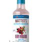 Matteos Sugar-Free Electrolyte Drink Concentrate, Berry Flavor, 25.4 Fl Oz, Ideal for Workouts and Rehydration