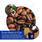 Cafe Blue - 100% Authentic Jamaica Blue Mountain Coffee From Clifton Mount Estate, Medium Roast Whole Bean Coffee, Premium Arabi