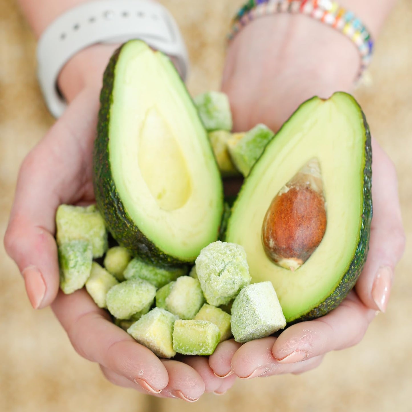 Pitaya Foods - Frozen Organic Avocado Bite-Sized Pieces, Pre-Packaged Frozen Fruit, No Added Sugar or Preservatives, Good Source