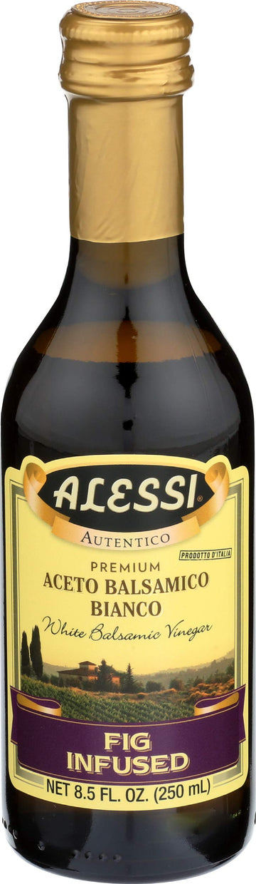 Alessi White Balsamic Fig Infused Vinegar , 8.5 Ounce