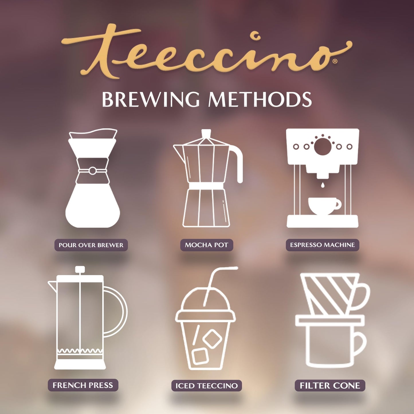 Teeccino Maple Pecan Chicory Coffee Alternative, Caffeine Free, Medium Roast, 11 Ounce