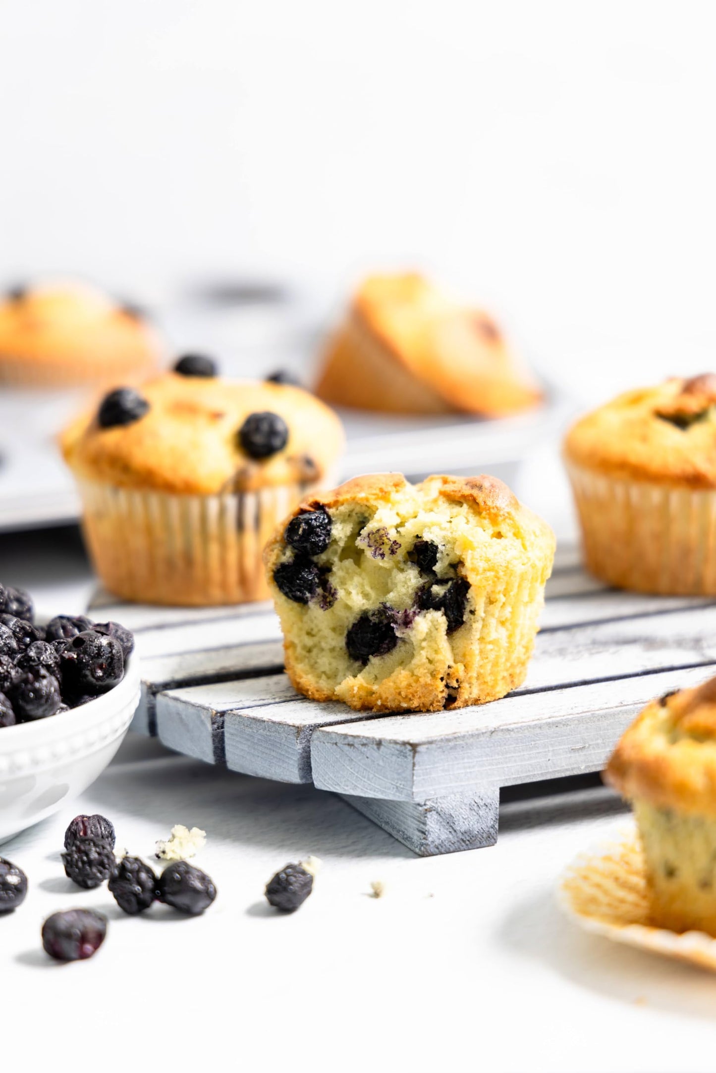 Crunchies Freeze-Dried Fruits, All Natural Crispy Fruit Snack, Pack of 6, Non-GMO, Kosher, Blueberries