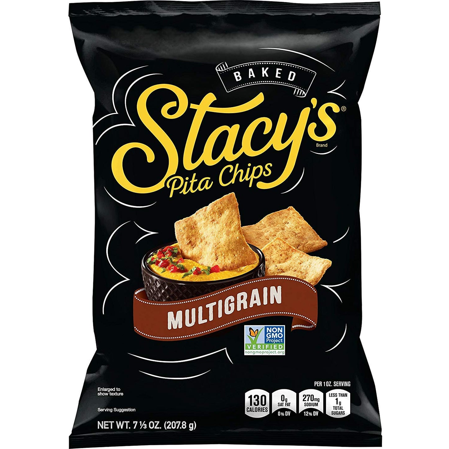 StacyS Pita Chips  Multigrain  7.33 Ounce (Pack Of 12)