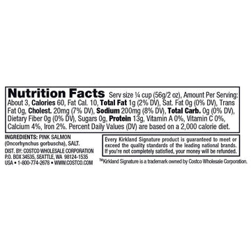 Kirkland Signature Wild Alaskan Pink Salmon, 6 Oz, 6-Count