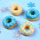 Blue Sprinkles Set, Edible Winter Sprinkles For Cake Decorating, White Nonpareils Sprinkles For Cupcake Toppers Baking Cookies I