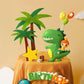 Gyufise 10 Pack Dinosaur Cake Decorations Dinosaur Babyshower Happy Birthday Cupcake Topper Dinosaur Cake Toppers For Kids Birth