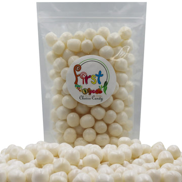Sour Chewy Fruit Candy Balls (White Pina Colada, 5 Pound)