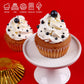 Cobakey Black Pearl Sugar Sprinkles for Cake Decorations, 3.52 oz - Ideal for Cupcakes, Weddings, Parties, and Holidays