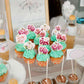 40 Pack Edible Flower Cupcake Toppers Spring Bridal Engagement Baby Shower Birthday Party Cupcake Picks Anniversary Party Decora