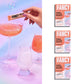 Fancy Sprinkles Edible Glitter Packets, Moonstone Iridescent & Champagne Rose Gold, 3 Pack