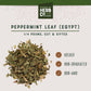 MONTEREY BAY HERB CO. Egyptian Peppermint Tea, Cut & Sifted, 1/4 LB