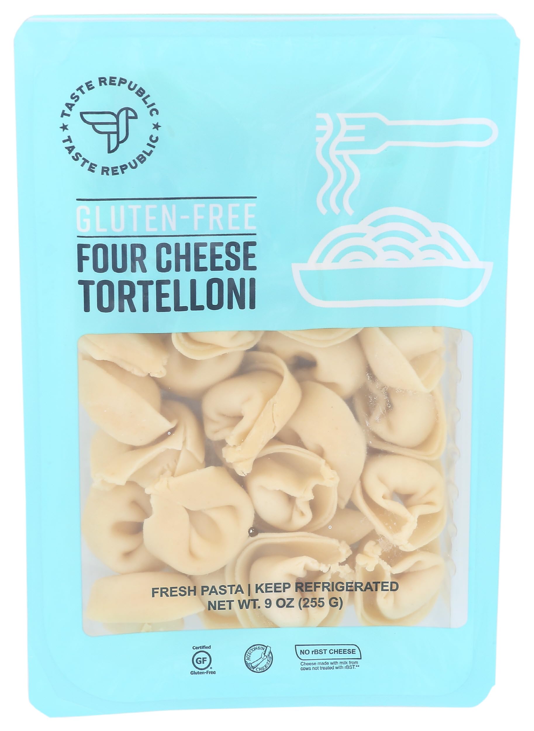 Gluten-Free Tortellini Pasta (Four Cheese, 9 Ounce (Pack of 1))