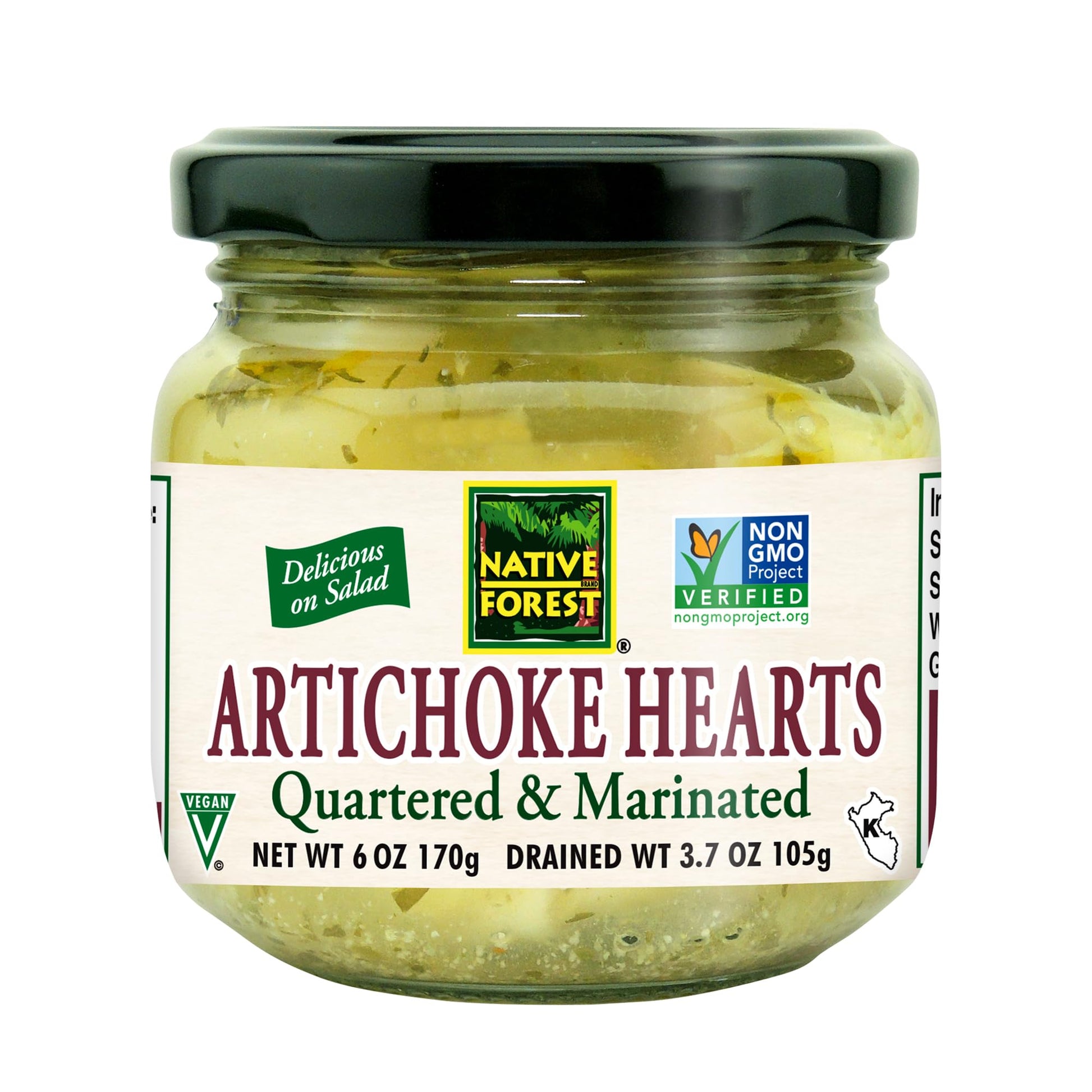 Native Forest Quartered & Marinated Artichoke Hearts - Artichokes, Canned Artichoke Hearts Marinated, Artichoke Hearts Canned - 