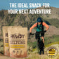 Howdysnax Handcrafted Authentic Small Batch Beef Biltong Traditional Slices 8oz. Sugar Free Paleo Keto Friendly High Protein Jer