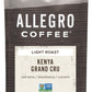 Allegro Coffee Kenya Grand Cru Whole Bean Coffee, 12 oz, Model 12KE