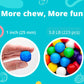 Gumballs For Gumball Machine - 1 Inch Large Gumballs - Assorted Fruit Flavored Bubble Gum For Kids - Sweet Gum Balls In Bulk 3.8