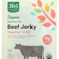 365 By Whole Foods Market, Organic Peppered Beef Jerky, 3 Ounce