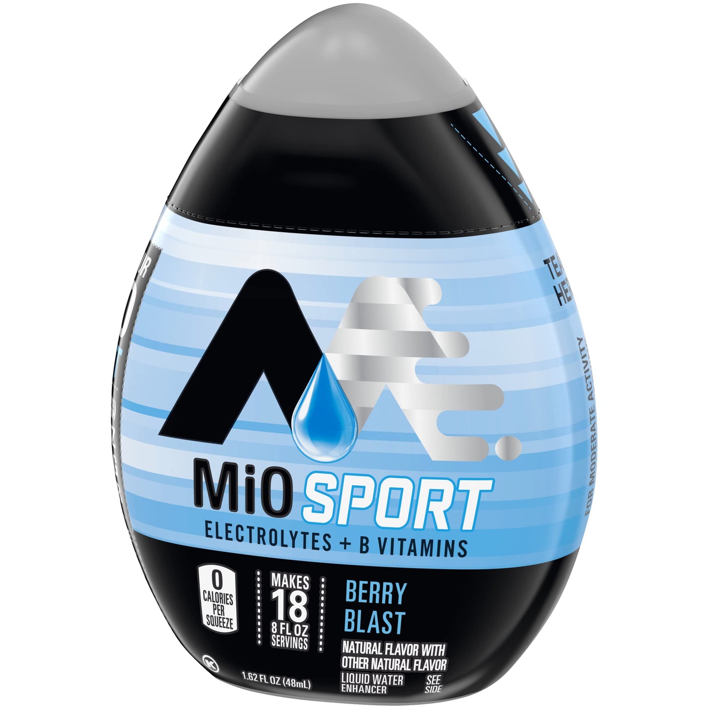 Mio Sport Liquid Water Enhancer, Berry Blast, 1.62 Fl Oz (Pack of 4)
