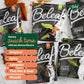 Beleaf Jalapeño Plant-Based Jerky: High-Protein Snack – Healthy And Flavorful Vegan Jerky For On-The-Go Energy – Tasty Meatless, Vegetarian Meat Alternative (12 Pack)