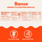 Banza Homestyle Protein Waffles, Frozen Waffles from Chickpeas - High Protein, Gluten Free, Lower Carb Toaster Waffles, 8oz