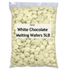 White Chocolate Coating Melting Wafers 5 LB- Creamy and Sweet Taste, Perfect for Molding, Dipping, Desserts, and Candy 80 Onuce 