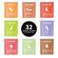 Choice Organic Teas Sipping Box Tea Sampler  Variety Gift Box  32 Total Tea Bags  8 Flavors  Caffeinated and Caffeine-Free Teas  Sustainably Sourced Organic and Non-GMO Ingredients
