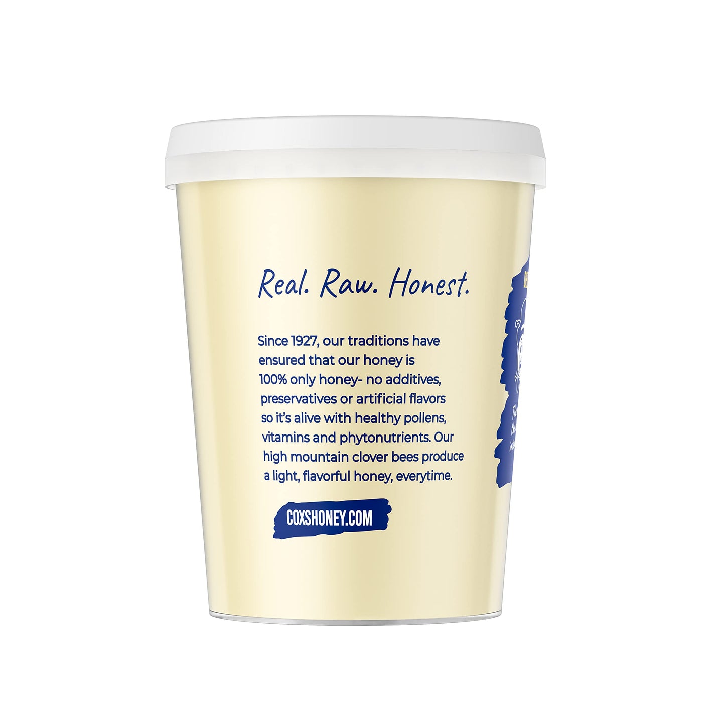 Cox'S Honey - Creamed Whipped Honey Raw Unfiltered, 40 Oz | 100% Pure Clover Delicious Honey - Product Of The Usa