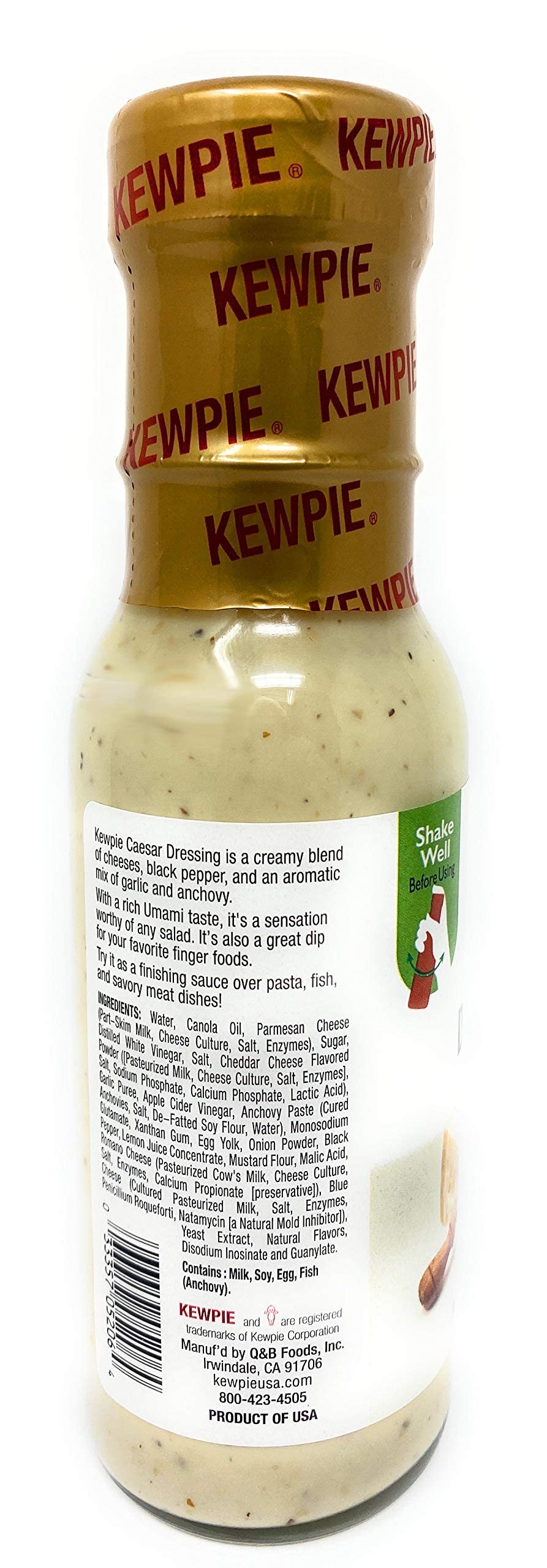 [Kewpie] Kewpie Salad Dressing 8 Oz (Caesar)