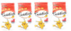 Goldfish Crackers - 4 bags - Free of Dyes (Pokemon Cheddar 6.6oz)