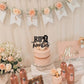1 Pcs Rip Twenties Cake Topper Black Glitter Death To My Twenties Cake Pick Rip To My 20S Cake Decorations For Rip 20S Funeral H