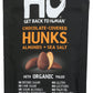 HU Chocolate Covered Hunks Almonds + Sea Salt, Vegan, Paleo, 4 Ounces (Pack Of 6)