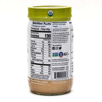 Cb'S Nuts Usa Grown Organic Creamunchy 1 Ingredient Peanut Butter (1 Pack)