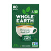 Whole Earth Sweetener Co. NATURE SWEET Stevia & Monk Fruit Sweetener  Erythritol Sweetener  Sweet Leaf Stevia Packets  Sugar Substitute  Natural Sweetener  80 Count