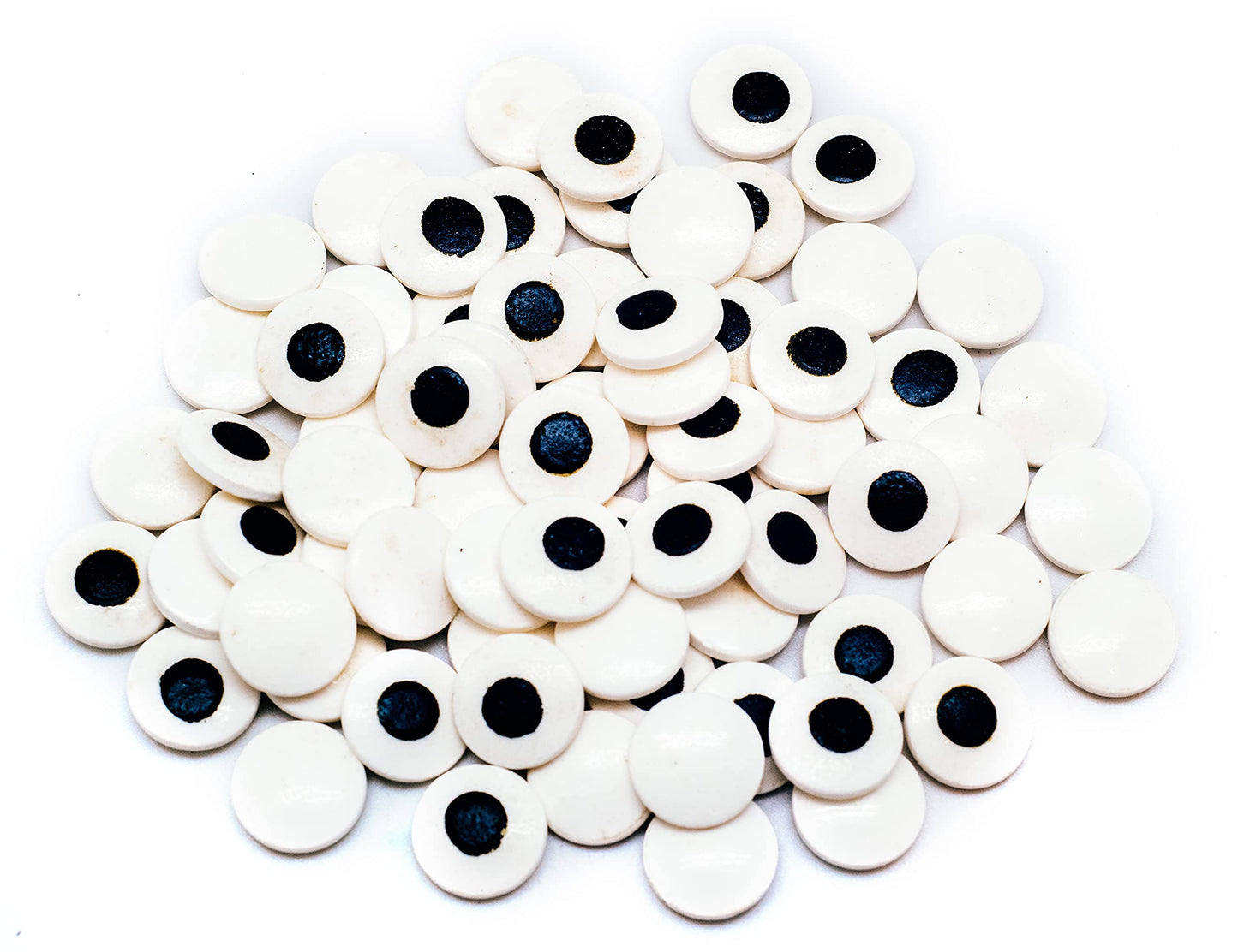 Large Spooky Eye Toppers - 4 oz Resealable Stand Up Candy Bag - Edible Baking Decorations - Funny Googly Eyes for Cupcakes, Cake