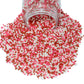 Mystic Sprinkles Valentine's Day Sprinkle Mixes (Lots of Love Nonpareils 3.8oz)