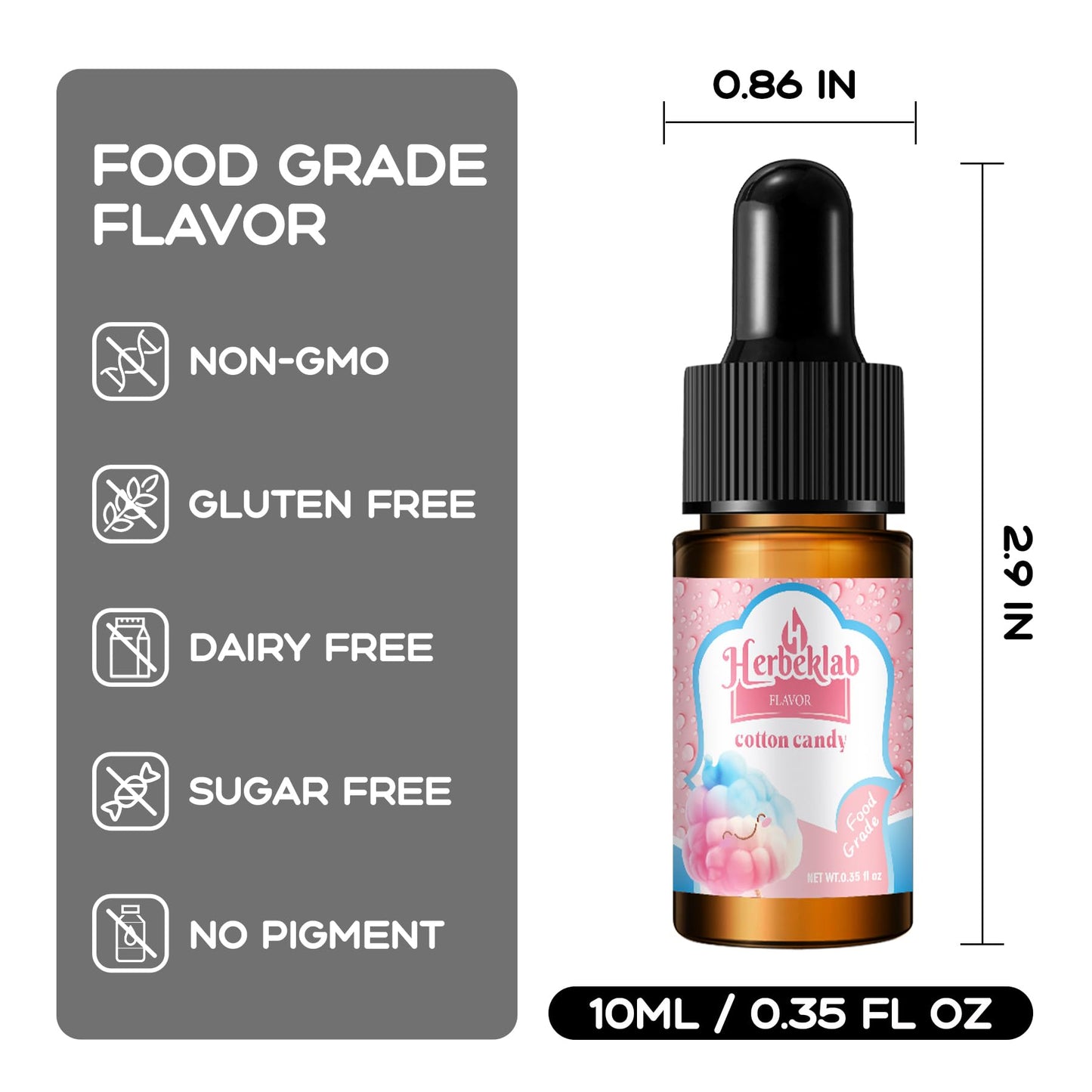 Food Flavoring Oil - Candy Flavoring For Candy Making 18 X 0.35 Fl Oz Extracts And Flavorings For Baking Lip Gloss Flavoring Oil