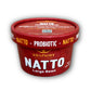 Rhapsody Natural Foods, Large Bean Natto, Made in Vermont, Fermented Probiotic Superfood, 3.5 oz (100g) - Case of 12 (42oz)
