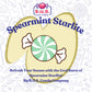 R.U.S. Candy Company Spearmint Starlite Candy - 3 Pound Bag - Refreshing Hard Mint Candy Perfect For Parties And Holiday Celebra