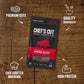 Chefs Cut Real Smoked Beef Original Recipe Jerky  14 Ounce