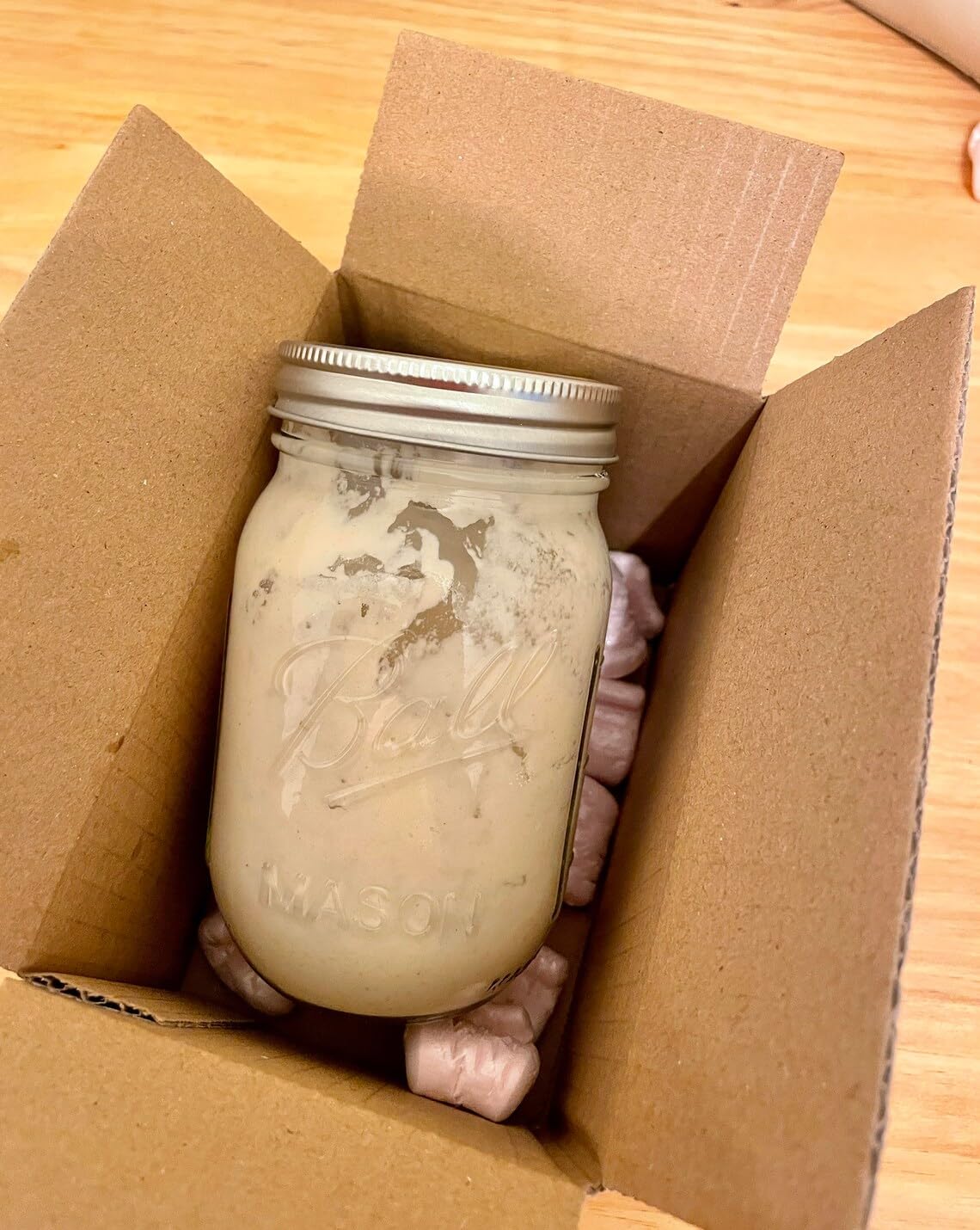 Generic Einkorn Sourdough Starter - Live Active Culture, 100 Grams in Glass Ball Mason Jar