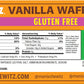 Manishewitz Gluten Free Vanilla Wafers, 7oz (3 Pack) Crispy Wafer with Creamy Vanilla Filling | Dairy Free | Non GMO | Kosher (i