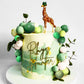 Sage Green Cake Decoration Oliver Green Cake Topper Baby Shower Cake Decoration For Wedding Bridal Shower Birthday
