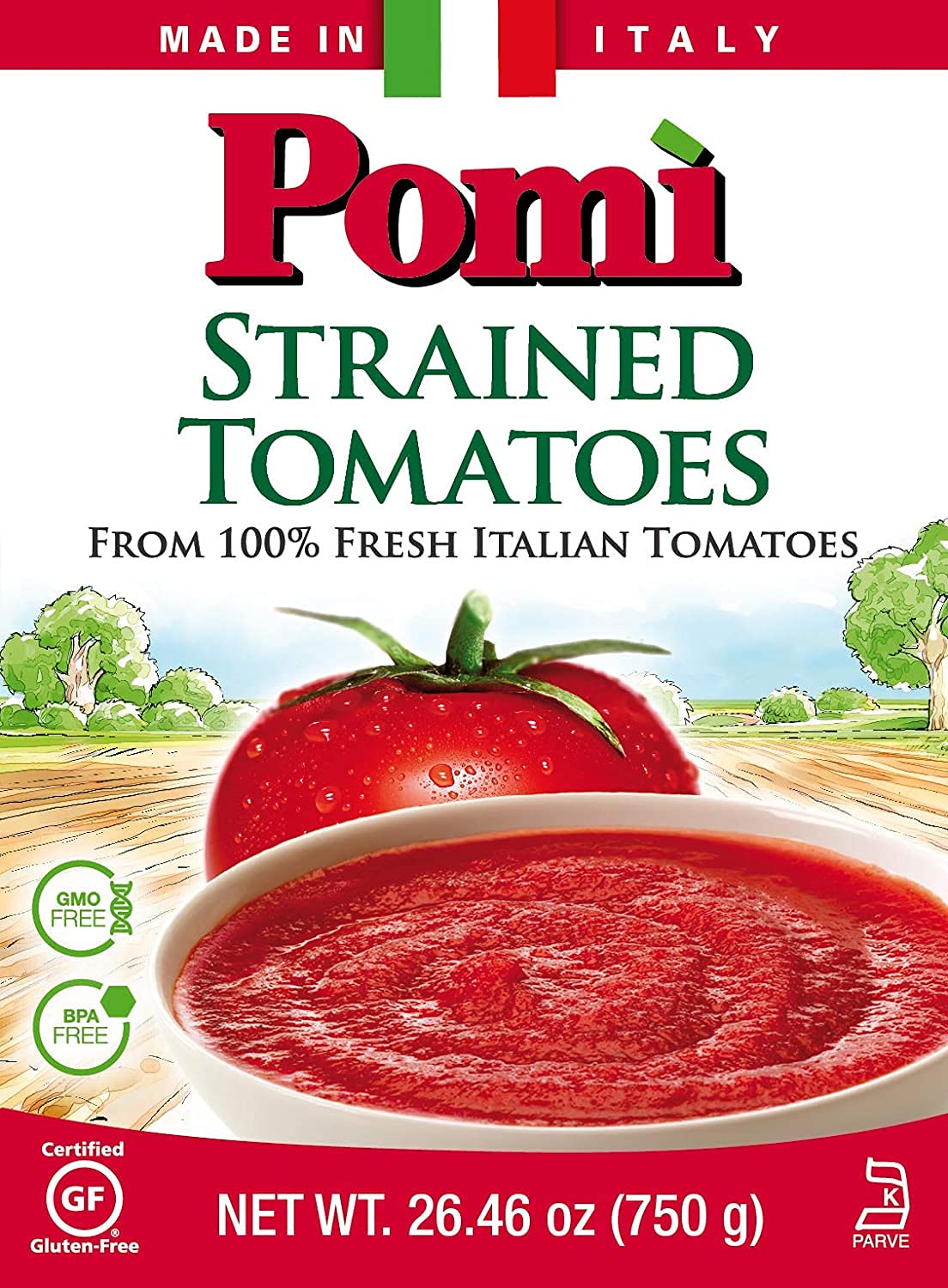 Pomi Strained Tomatoes 26.46 Oz
