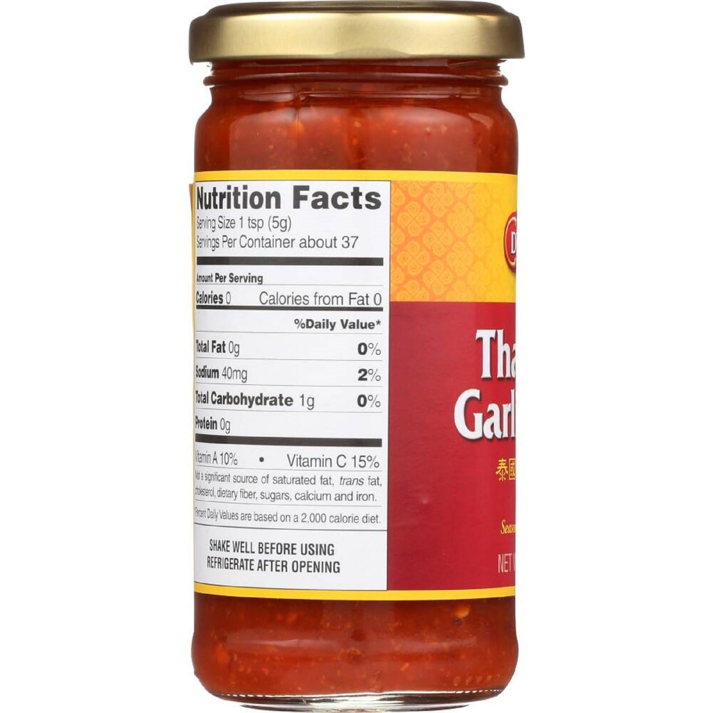 Dynasty Garlic Paste, Thai Chili, 6.5 Ounce