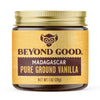 Pure Ground Vanilla Powder | Pure Madagascar Grade A Ground Vanilla Beans for Bakers, Chefs, Ice Cream Makers, and Home Cooks | 